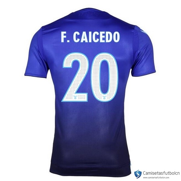 Camiseta Lazio Tercera equipo F.Caicedo 2017-18